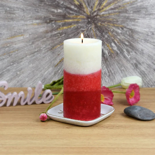Apple Crisp Scented Pillar Candle